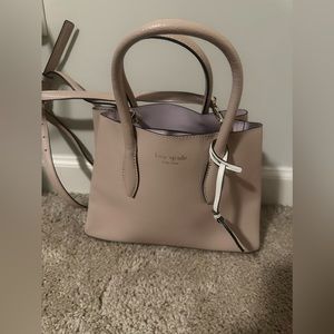 Cream Kate Spade Purse